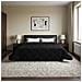 Duvet Estivo Nero 200 x 200 cm Microfibra e Fleece Teddy - Foto miniatura 2