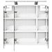 Mobiletto per specchio da bagno Bianco 63,5 x 16 x 62,5 cm - Foto miniatura 7