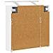 Mobiletto per specchio da bagno Bianco 63,5 x 16 x 62,5 cm - Foto miniatura 9