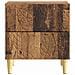 Comodino Legno antico 43 x 34,5 x 48 cm Legno ingegnerizzato - Foto miniatura 3
