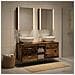 Set di mobili per il bagno 5 pcs Legno antico - Foto miniatura 2