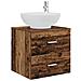 Set di mobili per il bagno 5 pcs Legno antico - Foto miniatura 5