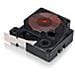 Nastro in Vinile per Etichettatrice Formato 19 mm x 5.5 m Nero e Arancione - Foto miniatura 6
