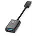 Adattatore USB Type-C / USB 3.0 Colore Nero - Foto miniatura 1
