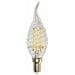 Lampadine Led E14 4w Filamento Twist Candela Fiamma Colpo Di Vento Luce Fredda 6400k Vt-1995 4432 - Foto miniatura 2