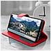 Custodia A Libro Galaxy S10 Plus Portacarte Funzione Supporto - Rosso - Foto miniatura 2