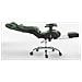 Poltrona Racing Limit XL Similpelle Nero Verde con Poggiapiedi - Foto miniatura 3