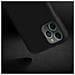 Cover Silicone Iphone 11 Pro Max Semi-rigida Opaca Finitura Soft Touch Nero - Foto miniatura 2