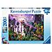 Puzzle XXL Paese dei dinosauri 200 pz 49 x 36 cm 12892 - Foto miniatura 1