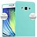 Custodia Compatibile Con Samsung Galaxy A7 2015 In Candy Blu - Coperchio Protettivo In Silicone Tpu Flessibile - Foto miniatura 9