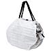 Compact Bianco Rigato - Borsa Sen Taglia M In Polietilene, Capienza 15 Lt / 5 Kg, Dimensioni 32x32 Cm - Foto miniatura 1