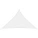 Parasole a Vela Oxford Triangolare 4,5x4,5x4,5 m Bianco - Foto miniatura 3