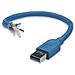 Cavo Prolunga USB 3.0 SuperSpeed 1 m - Blu - Foto miniatura 7