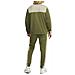 Tuta Da Uomo Sport Essentials Poly-knit Verde Taglia M Cod Dm6843-326 - Foto miniatura 2