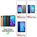 Custodia Compatibile Con Honor 8s / Huawei Y5 2019 In Blu Fiore - Coperchio Protettivo In Design Floreale Con Chiusura Magnetica, Funzione Stand E Slot Per Carte - Foto miniatura 2
