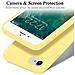 Custodia Compatibile Con Apple Iphone 7 / 7s / 8 / Se 2020 In Liquid Giallo - Coperchio Protettivo In Silicone Tpu Flessibile - Foto miniatura 4