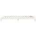 Letto Impilabile Bianco 100x200cm In Legno Massello Di Pino - Foto miniatura 8
