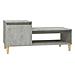 Tavolino Salotto Grigio Cemento 100x50x45 Cm Legno Multistrato - Foto miniatura 2