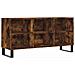 Mobile Porta Tv Rovere Fumo 103,5x30x50 Cm In Legno Multistrato - Foto miniatura 2