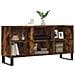 Mobile Porta Tv Rovere Fumo 103,5x30x50 Cm In Legno Multistrato - Foto miniatura 3