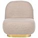 Poltrona Bouclè Beige Lovisa - Foto miniatura 8