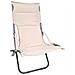 Sedia Canapone Pieghevole Imbottito Regolabile Da Giardino Balcone E Spiaggia Nido - Beige - Foto miniatura 1