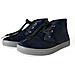 Scarpe Da Ginnastica Mid-top Leopardate Pelle Vitello Blu - Eu43/us10 - Foto miniatura 3
