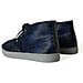 Scarpe Da Ginnastica Mid-top Leopardate Pelle Vitello Blu - Eu43/us10 - Foto miniatura 4
