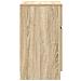 Comodini 2 pz Rovere Sonoma 39x35x65 cm in Legno Multistrato - Foto miniatura 9