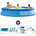 Piscina Fuori Terra - In Giro - 305x305x61 Cm - Blu - Include Accessori Coordinati Cb5 - Foto miniatura 1