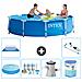 Piscina Fuori Terra - In Giro - 305x76 Cm - Blu - Include Accessori Coordinati A1526 - Foto miniatura 1