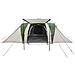 Tenda da Campeggio a Cupola per 6 Persone Verde Impermeabile - Foto miniatura 5