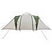 Tenda da Campeggio a Cupola per 6 Persone Verde Impermeabile - Foto miniatura 6