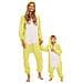 Pigiama Da Donna Tuta Kigurumi Onesie Costume Rana Verde 145-155 Cm S - Foto miniatura 3