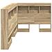 Testata contenitore rovere sonoma 90 cm Legno multistrato - Foto miniatura 6