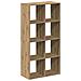 Libreria Divisorio Rovere Artigianale 69,5x29x137,5 Truciolato - Foto miniatura 8