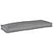 Cuscino per Pallet Grigio 110x40x8 cm Tessuto Oxford - Foto miniatura 1