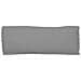 Cuscino per Pallet Grigio 110x40x8 cm Tessuto Oxford - Foto miniatura 4