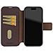 Custodia Folio Per Iphone 17 Magsafe In Pelle Con Cover Amovibile, Marrone Scuro - Foto miniatura 2