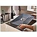 Protezione Per Lavello Sinkshield Protegge Utensili Con Tappo Di Drenaggio Rimovibile Scanalature Per Drenaggio Colore Grigio - Foto miniatura 3