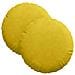 Cuscini per Seduta 2 pcs Giallo Ø 40 x 13 cm Velluto - Foto miniatura 1