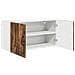 Pensile cucina Rovere fumé 80 x 31 x 40 cm Legno multistrato - Foto miniatura 5