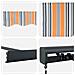 Tenda Retrattile Multicolore 500 × 300 cm Tessuto e Metallo - Foto miniatura 8