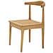 Set Di 2 Sedie Natura 6-marrone-rattan-54x54x70 Cm - Foto miniatura 3
