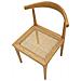 Set Di 2 Sedie Natura 6-marrone-rattan-54x54x70 Cm - Foto miniatura 4