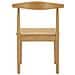 Set Di 2 Sedie Natura 6-marrone-rattan-54x54x70 Cm - Foto miniatura 6