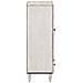 Mobile Alto Bianco 60 x 33,5 x 100 cm Legno di mango massello - Foto miniatura 4