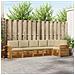 Set divani 6 pcs Naturale e Beige Legno di Acacia Massello - Foto miniatura 2