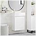 Mobile bagno con rubinetto Bianco 45,5 x 22,5 x 84 cm - Foto miniatura 2