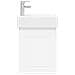 Mobile bagno con rubinetto Bianco 45,5 x 22,5 x 84 cm - Foto miniatura 5